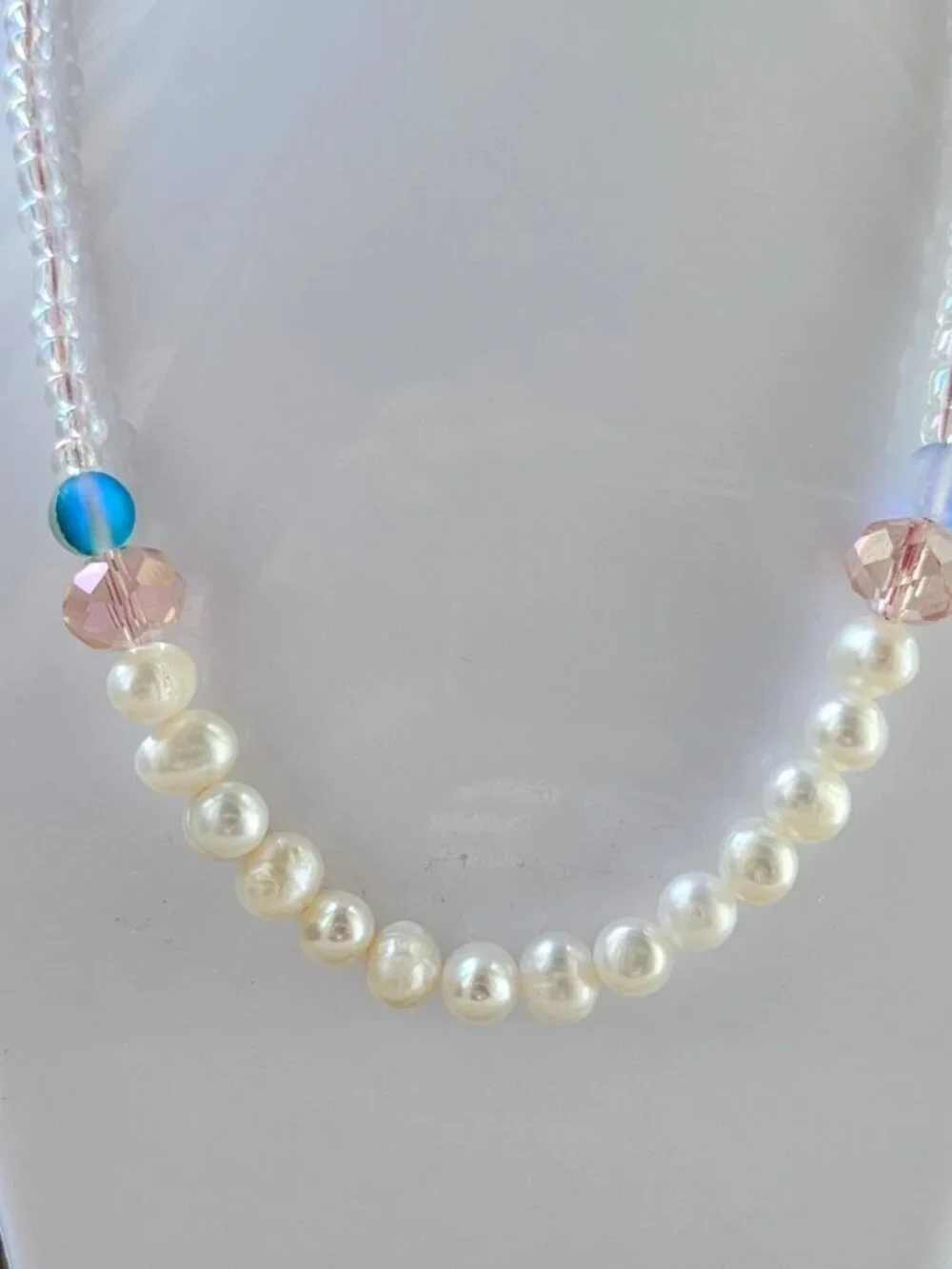 Women Necklace Beaded Faux Pearl Fashion Jewelry Long Necklace Unbranded